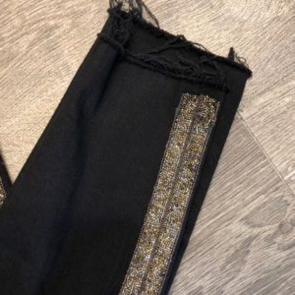 MOTHER High Waisted Looker Ankle Fray Jeans - Picture 2 of 4